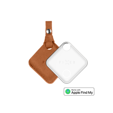 Pouzdro FIXED Case for Tag z pravé hovězí kůže s Tagem, hnědé