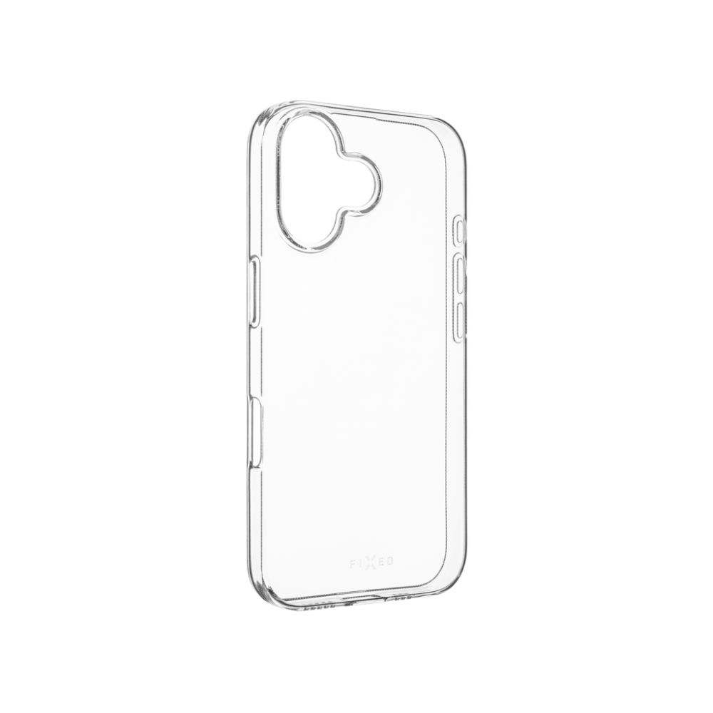 TPU gelový kryt FIXED Story AntiUV pro Apple iPhone 16, čirý