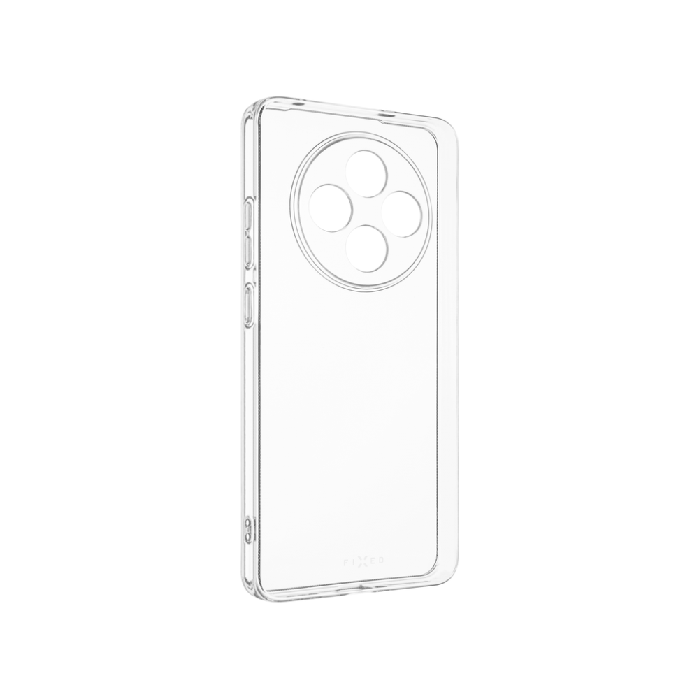 TPU gelový kryt FIXED Story AntiUV pro OPPO Reno12 F 5G, čirý