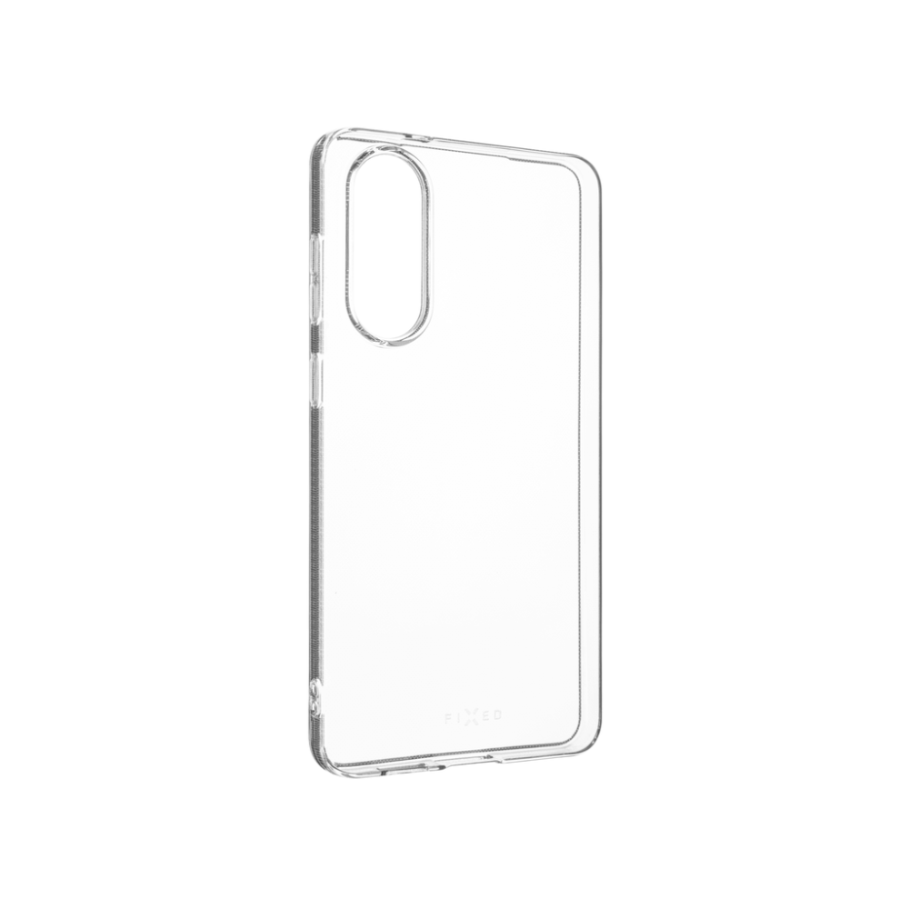 TPU gelový kryt FIXED Story AntiUV pro Samsung Galaxy S25 Edge 5G, čirý