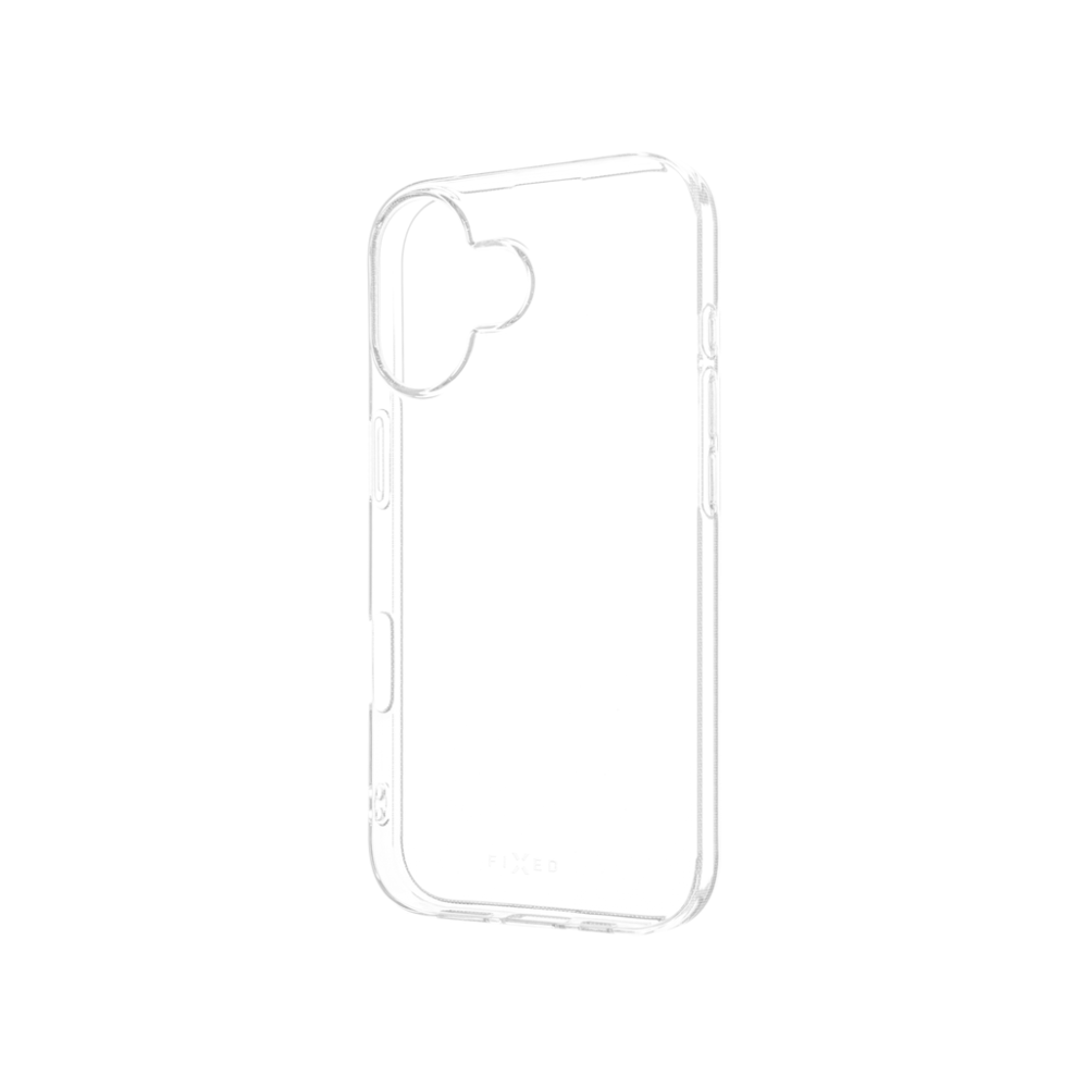 TPU gelový kryt FIXED Story AntiUV pro Apple iPhone 17, čirý