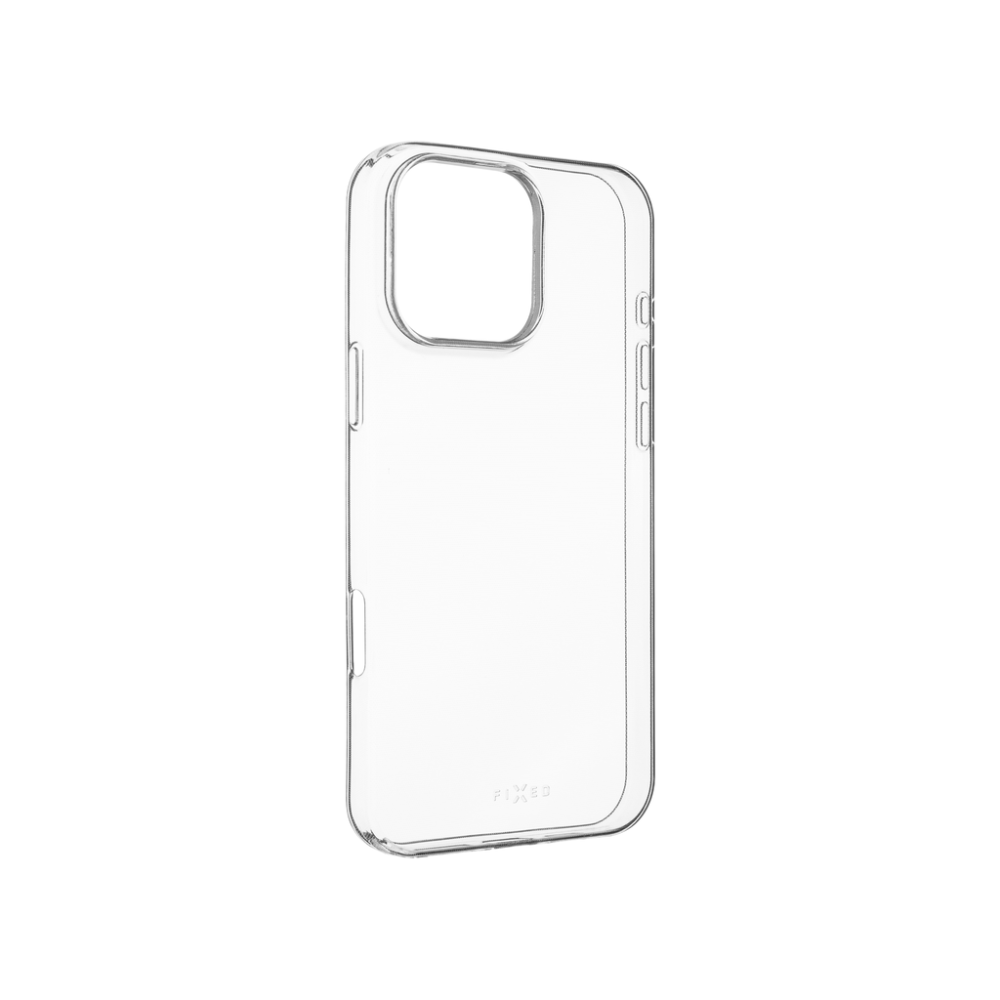 Ultratenký TPU gelový kryt FIXED Story Slim pro Apple iPhone 16 Pro Max, 0,6 mm, čirý