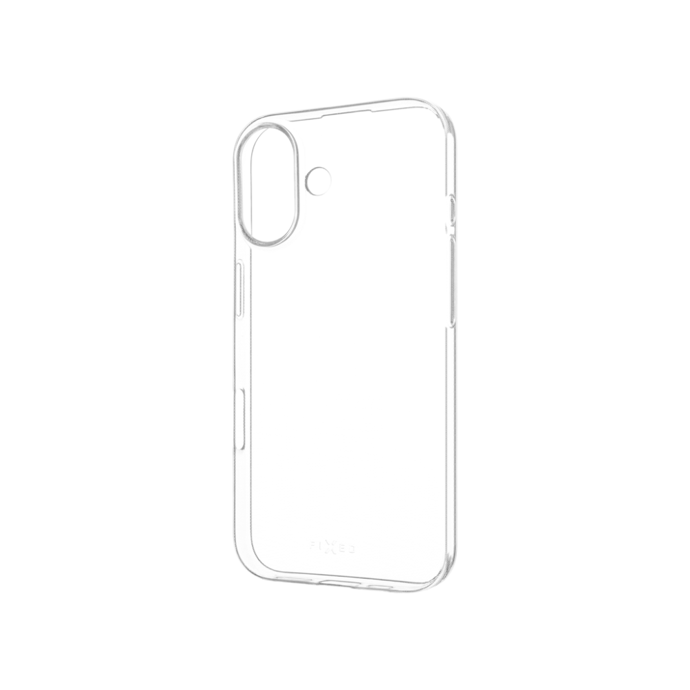 Ultratenký TPU gelový kryt FIXED Story Slim pro Apple iPhone 17, 0,6 mm, čirý