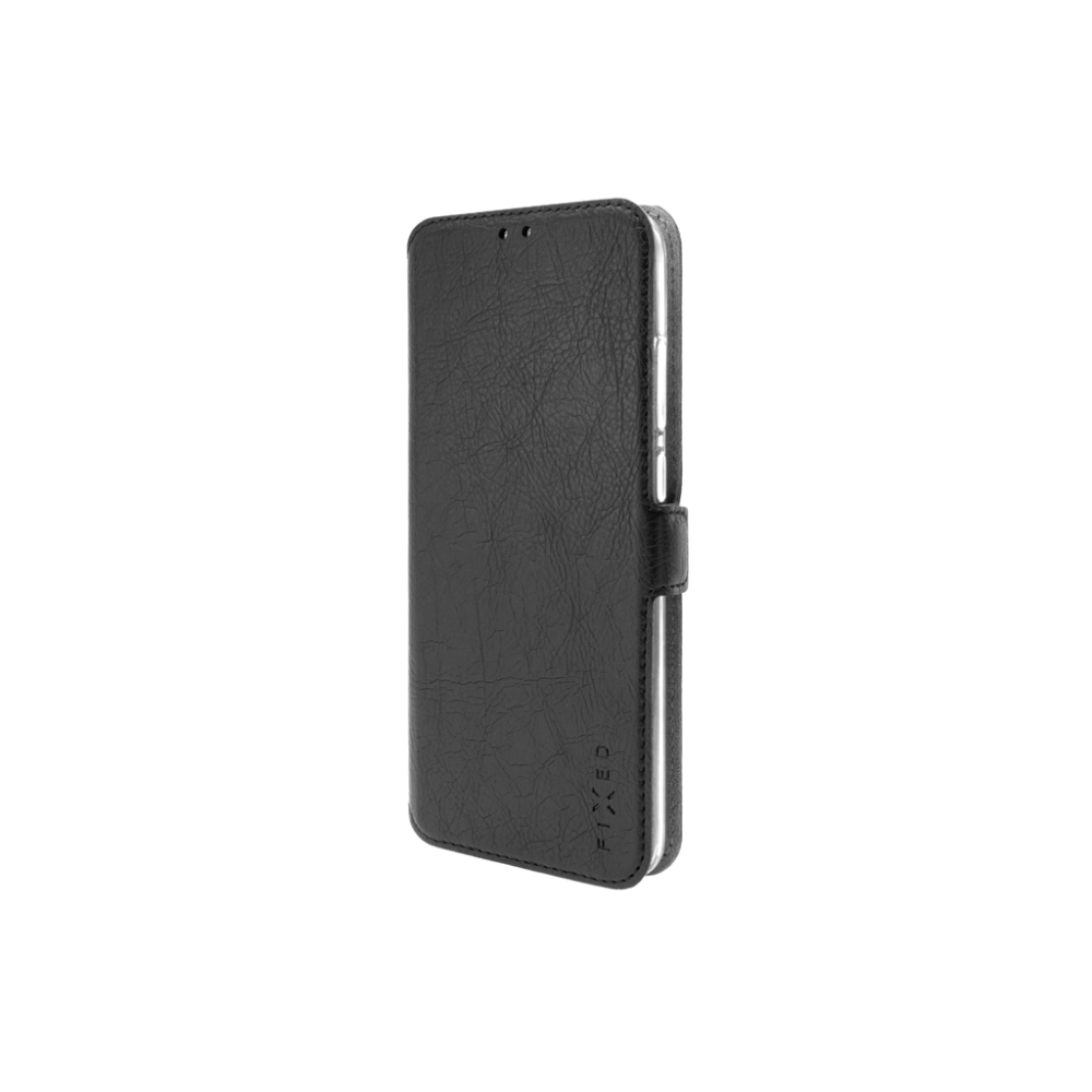 Tenké pouzdro typu kniha FIXED Topic pro Honor X7b/90 Smart, černé