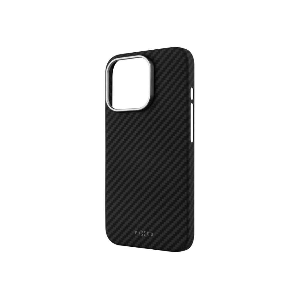 Aramidový kryt FIXED MagVelar s MagSafe pro iPhone 16 Pro černý