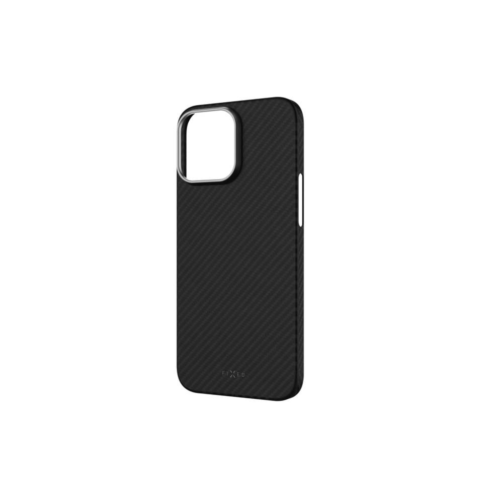 Aramidový zadní kryt FIXED MagVelar pro Apple iPhone 16 Pro Max, černý