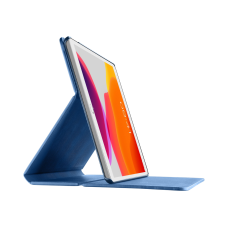 Pouzdro se stojánkem Cellularline Folio pro Apple iPad Mini (2021), modré