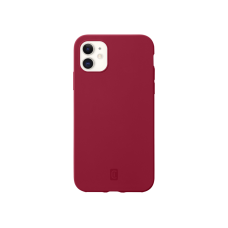 Ochranný silikonový kryt Cellularline Sensation pro Apple iPhone 12 mini, červený