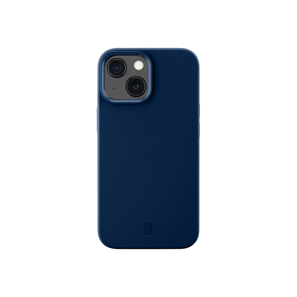Ochranný silikonový kryt Cellularline Sensation pro Apple iPhone 13 Mini, modrý