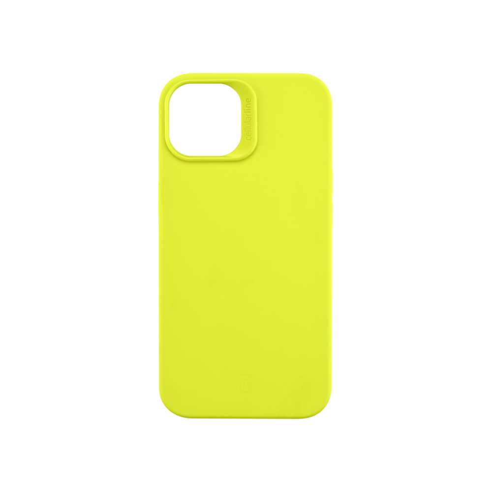 Ochranný silikonový kryt Cellularline Sensation pro Apple iPhone 14, zelený
