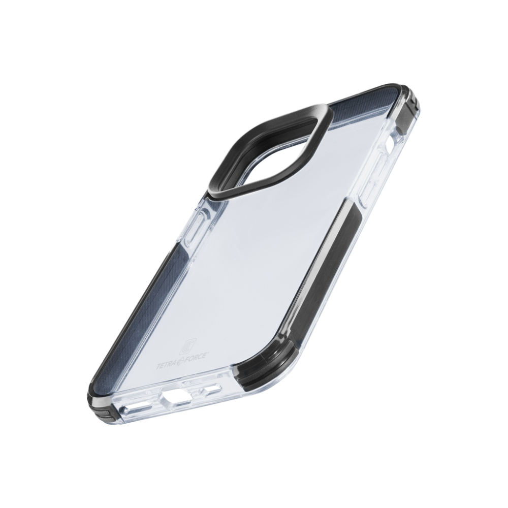 Ultra ochranné pouzdro Cellularline Tetra Force Shock-Twist pro Apple iPhone 14 Plus, 2 stupně ochrany, transparentní